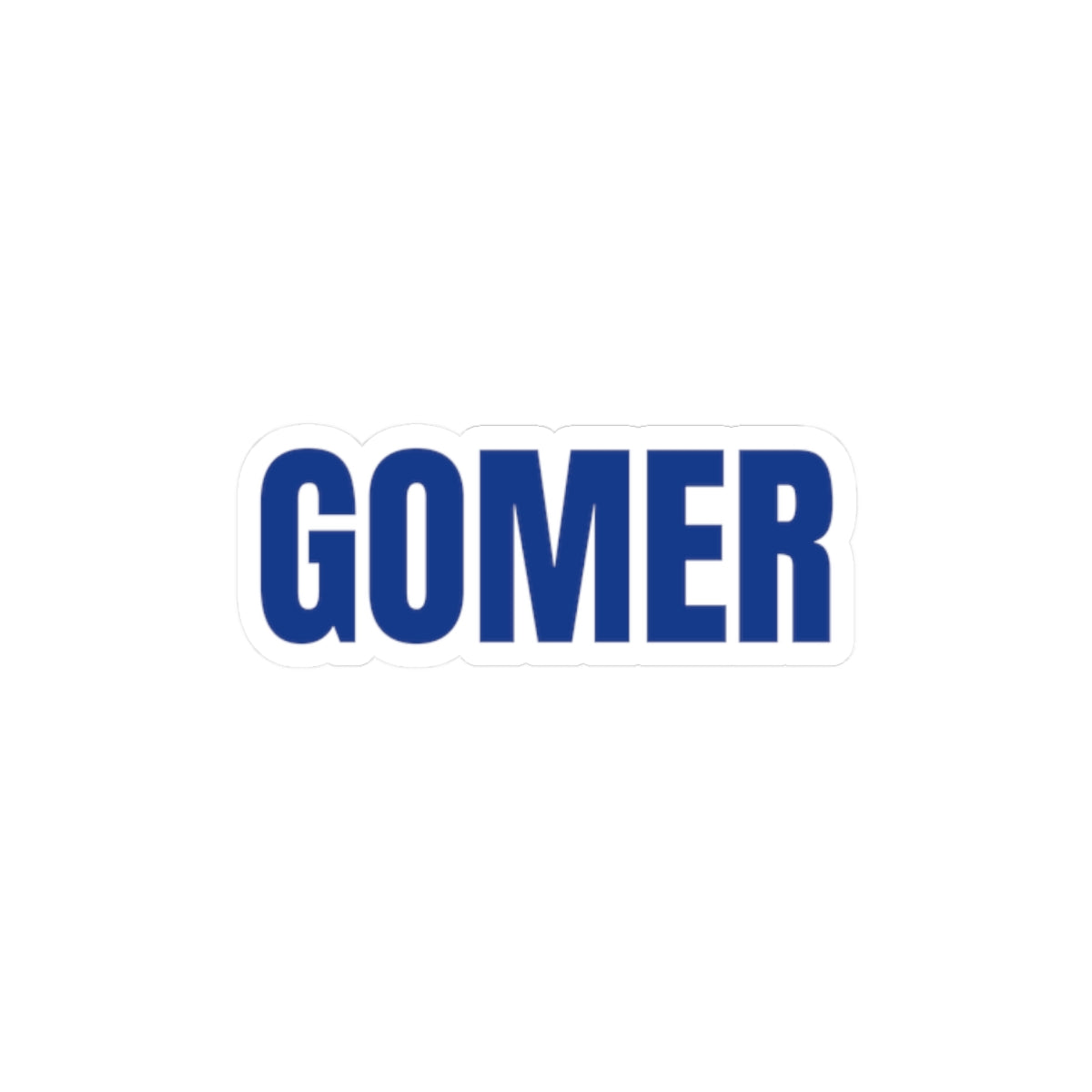 GOMER Sticker