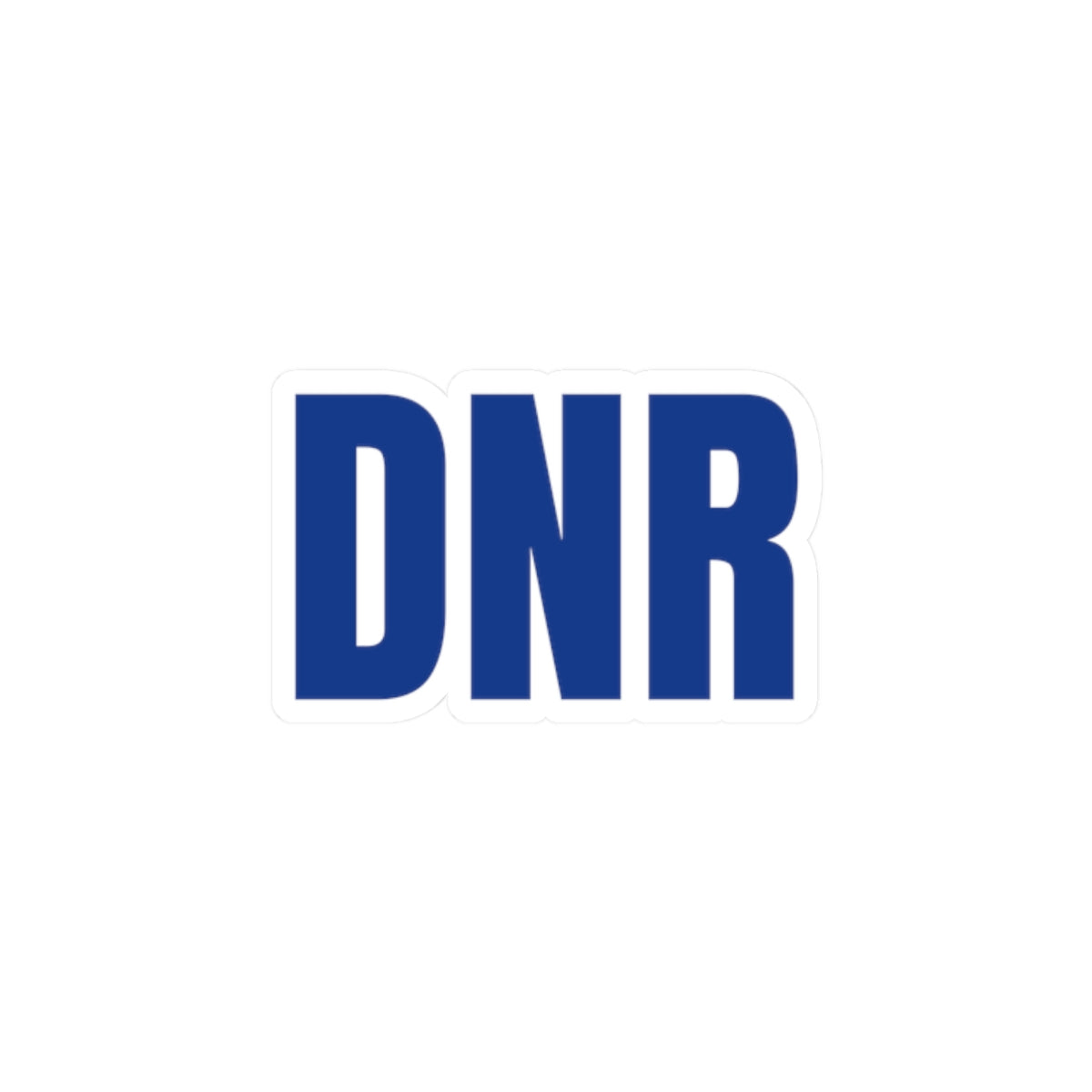 DNR Sticker