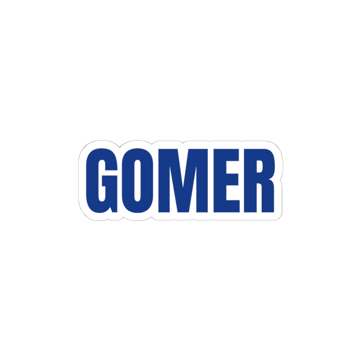 GOMER Sticker