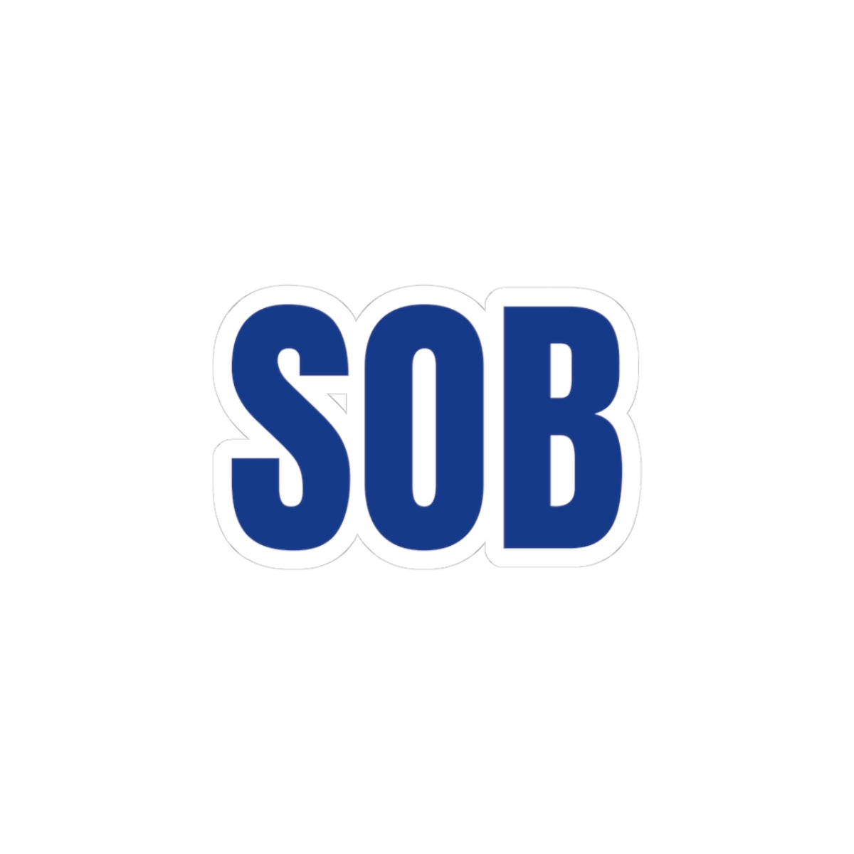 SOB Sticker