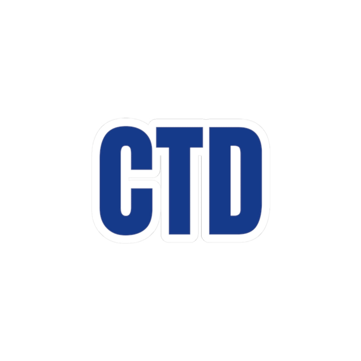 CTD Sticker